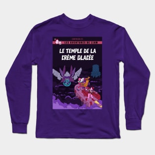 Encounter in the Ice Cream Temple - Parody Comic Cover Long Sleeve T-Shirt